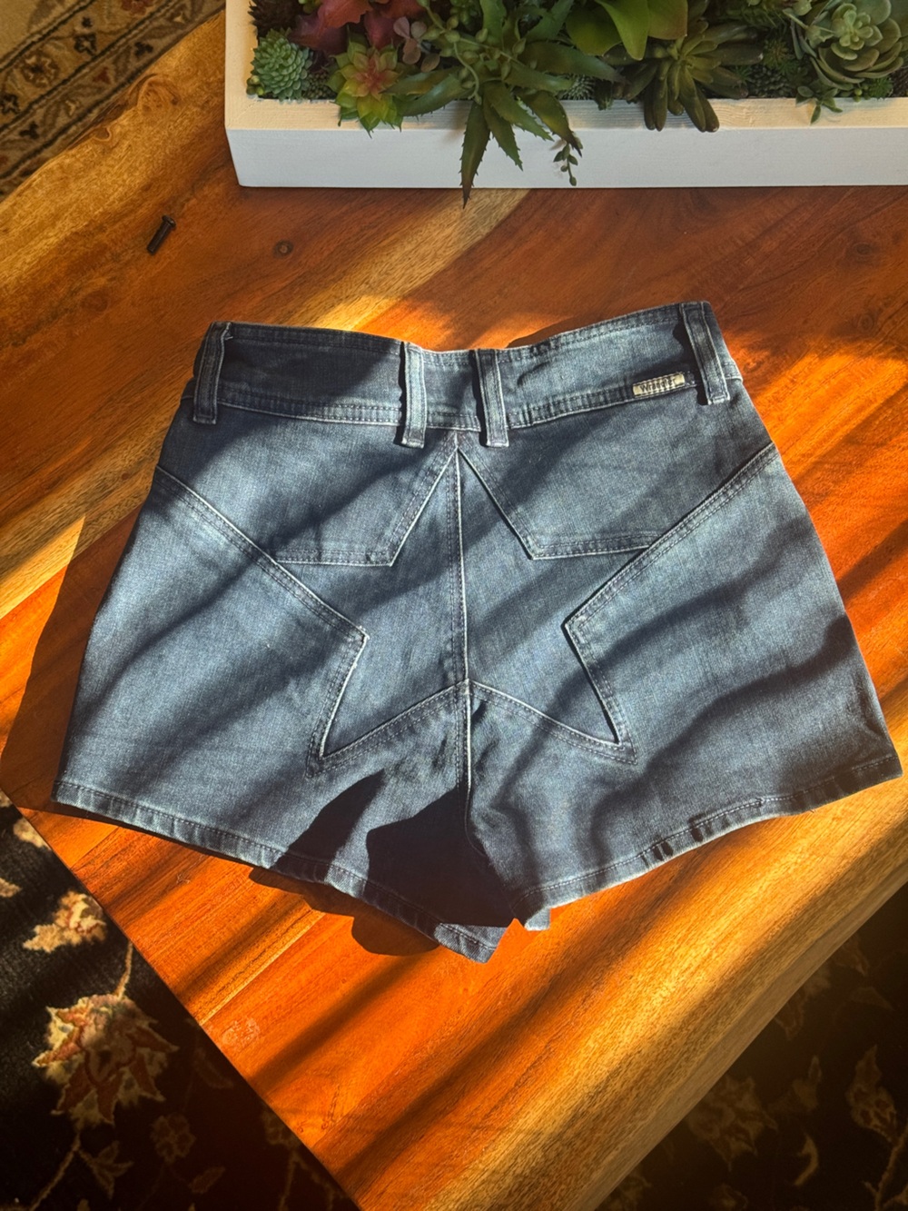 Rare Wrangler Star high waisted shorts